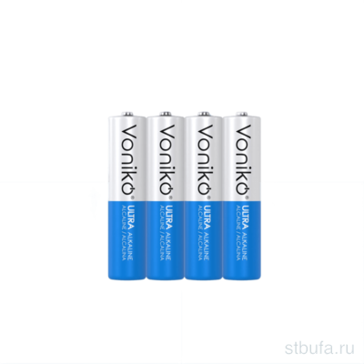 Элемент питания  (батарейка) VONIKO LR06  SP-4 (4шт/уп) 