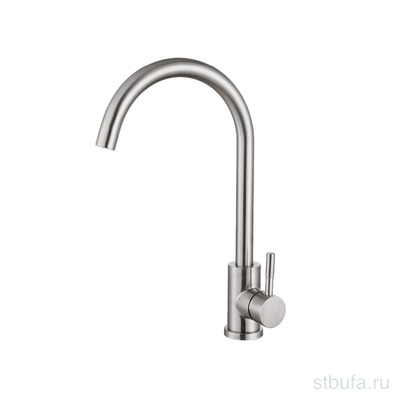 Смеситель для кухни, нерж. сталь VALFEX Atria Graphite-1/Steel -1 (10)