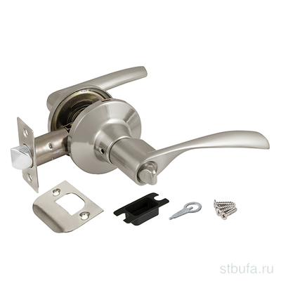 Ручка-защ. AJAX 6010 SN-B (фикс) мат. никель