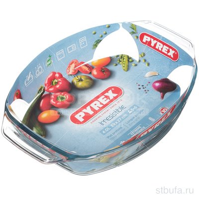 Блюдо Pyrex Irresistible 38х27см овальное