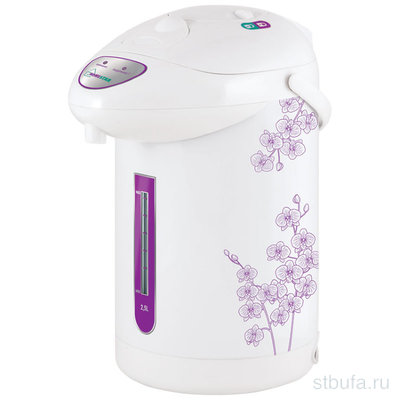 Термопот Homestar HS-5001 2,5л рис,фиолетовые цветы