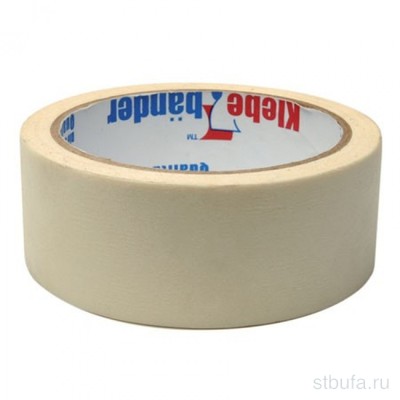 Лента малярная (крепп) 38мм 38*20м арт. KZK010T KLEBEBANDER (6/48)