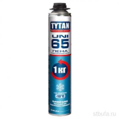 Пена монтажная TYTAN Professional 65 UNI зимняя 750мл (12)