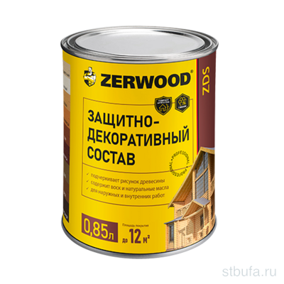 Защитно-Декор.состав ZERWOOD ZDS/палисандр  0,85 л (14) алк