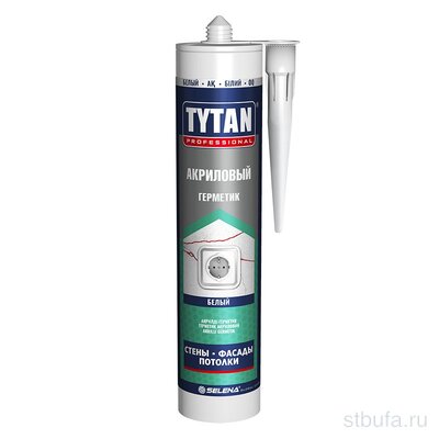 Герметик акриловый TYTAN Professionail белый 280мл