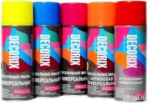Аэрозоль грунтовка DECORIX черная, 520 (12)