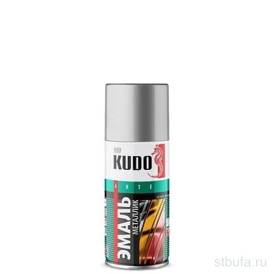 Эмаль аэрозольная унив. хром 0,52 КУДО KU-1027