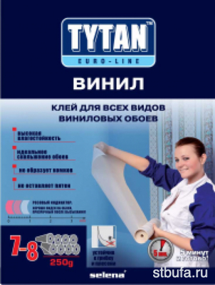 Клей для виниловых обоев Винил TYTAN EUROLINE 250 гр