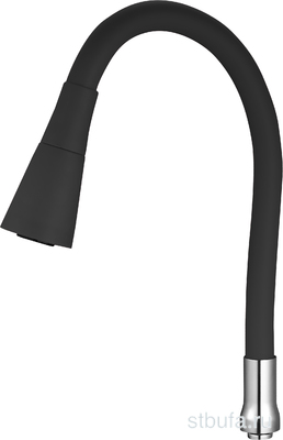 Излив GLAUF гибкий (съемный) для ZOP4, черный UCG-3259KB (1/20)