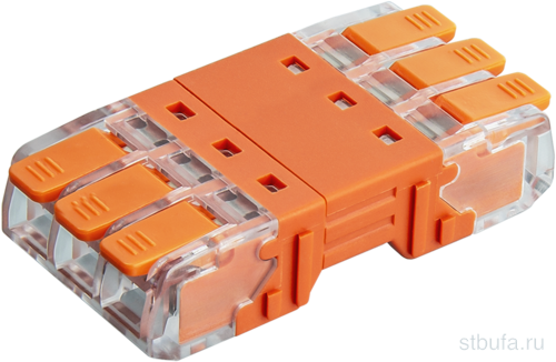Клеммы монтажные  Navigator 95185  NTC-R3-3-3г (5 шт/упак) 
