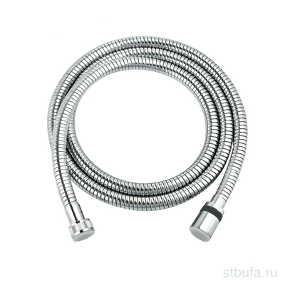 Шланг душевой LEMARK LE8034S двухзагибный растяж.от1,5до2 м, TURN-FREE, сталь хром, блистер (1/50)