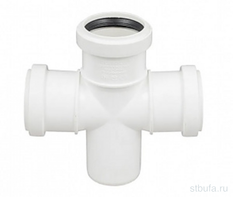 Крестовина PRIME  50/50/50х87° для вн. малошумной канализ. (120) VALFEX