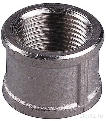 Муфта G-S 1/2F *1/2F FRAP НИКЕЛЬ F321.0404.3 (25/300)
