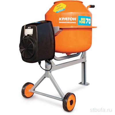 Бетоносмеситель Кратон  BeeTone  70 (чугунный венец)