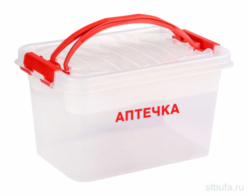 Контейнер  Аптечка  7л (со вставкой) (уп.5) АЛЬТЕРНАТИВА, Башпласт(10