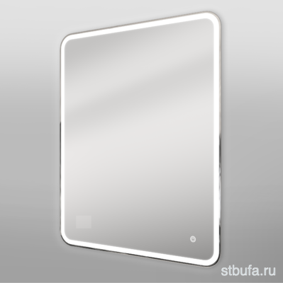 Зеркало  Milan  600*800 сенсорный выключатель,(влагостойкое) пластик. короб