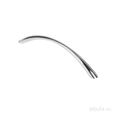 Ручка-скоба мебельная MB-H-004-96 мм CP хром (49283) (AJAX)