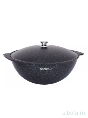 Казан для плова 7,0л, арт. кгг75а Кукмор GRANIT ULTRA (blue)