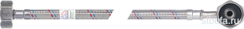 Шланг заливной для стиральной машины SS 12мм 1,5м в метал. оплетке MONOFLEX