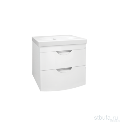 Умывальник Фостер 700 + тумба подвесная  Жасмин-2 700  с 2 ящ.(ящик с довод)Style Line ГОСТ PLUS БЕЛ