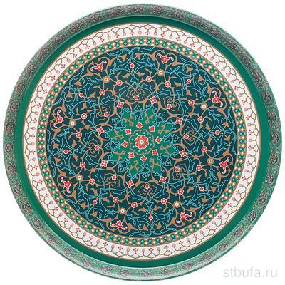 Поднос сервировочный agness  сура  мусульман. 33*2,1 см АРТИ-М