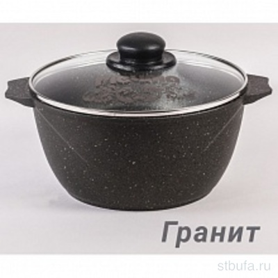 Кастрюля 3л АП Гранит арт 43701 (6), МЕЧТА