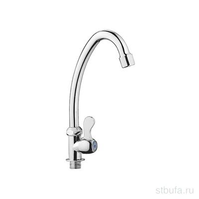 Смеситель для кухни  Моно  LEDEME L4395 цинк, хром, гайка (1/30)