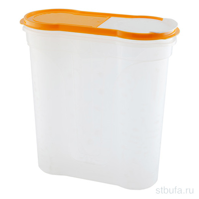 Банка для сыпучих продуктов овальная 4,0 л. С646