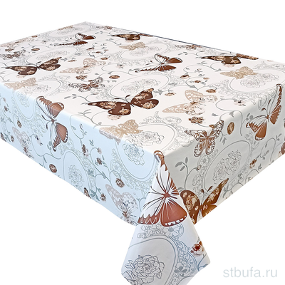 Клеенка ПВХ на нетканой основе Dekorelle Jakline 539, разм. 1,4x20м								