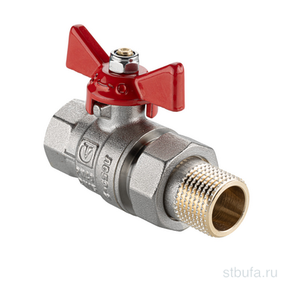 Кран шар. 3/4  г/ш с полусгоном рукоятка баб. VALTEC BASE-ГОСТ (84)
