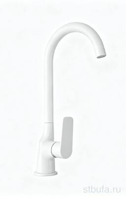 Смеситель для кухни TSARSBERG TSB-25W-03 тип См-МОЦБА Белый (1/10)