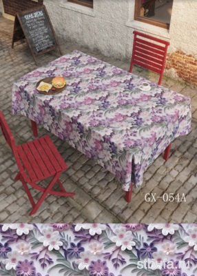 Клеенка TM HOZBAT  DEKORAMA (DEKOR-LUX)  на нетканой  основе1.4 * 20м GX-054A-1 