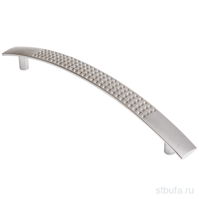 Ручка-скоба мебельная MB-H-003-128 мм CP хром (49281) (AJAX)