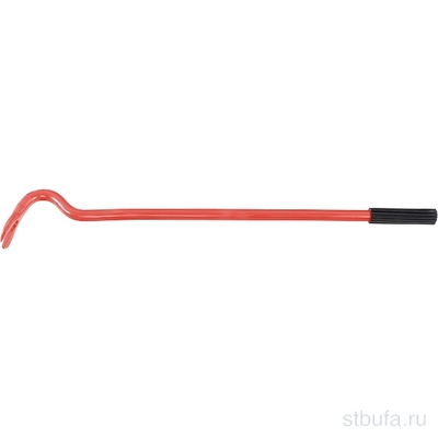 Лом-гвоздодер круглый 400мм д-17мм резиновая ручка, Россия