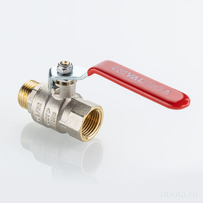 Кран шар. 1/2  г/ш ручка VALTEC BASE-ГОСТ DN15 PN40 1/2  (144)