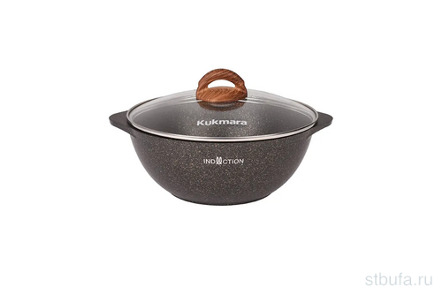 Казан 3,5л   стекл.кр. АП линия индук АП_GRANIT ULTRA INDUCTION (original)  арт.кгои37а  Кукмара