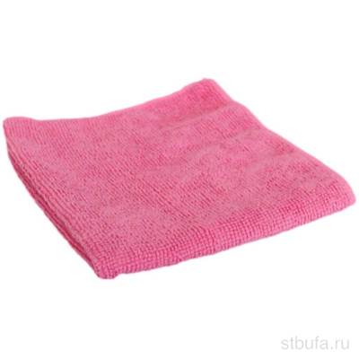 Салфетка из микрофибры М-01, 30*30см розовый