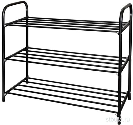 Этажерка  Комфорт3  (ДхШхВ), мм 790х330х590, 3-х ярусн ЭТК3, Ижевск(НИКА) 10/72