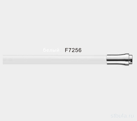 Излив гибкий для смесителя, белый, в блистере F7256 FRAP