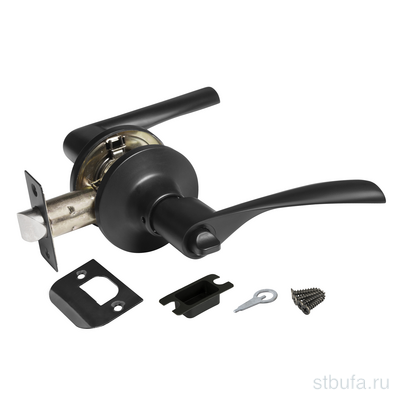 Ручка-защ. AJAX DK610 BL-BK (6010 BL-B) (фик.) черный