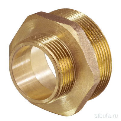 Бочонок переходной. Латунный 1/2 ш* 1 ш TiM (10/120)