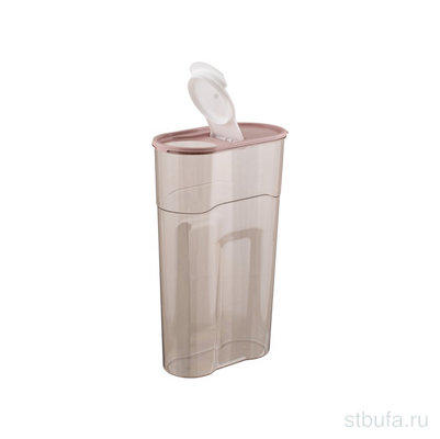 Банка для сыпучих продуктов 2,3л  Люкс  арт.С643 Полимербыт