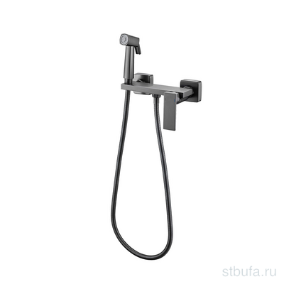 Гигиенический душ со смесителем, латунь, VALFEX Alsephina Graphite (10)