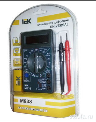 Мультиметр цифровой Universal M838IEK								