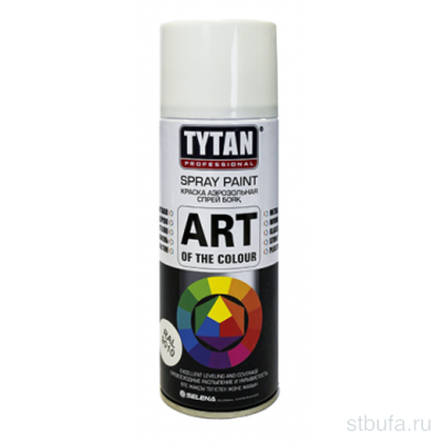 Краска аэрозольная Tytan Professional Art of the colour белая матовая 9003М/9016