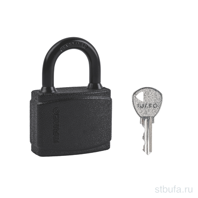 Замок навесной FUARO влагозащищенный PL-WEATHER-0550 3key англ/блистер