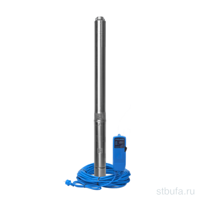 Насос скважинный с плавным пуском ASP1E-75-75(P) (встр.конд., каб.50м) (Aquario)