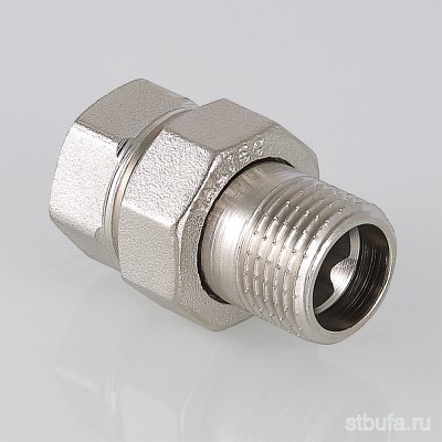 Сгон прямой разъемный (американка) VALTEC 1/2'' вн.-нар.