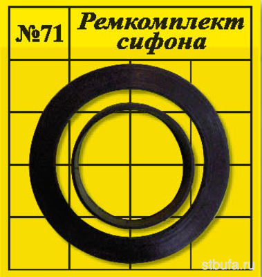 Сантехнабор №71 (в уп.20шт.) РТИ