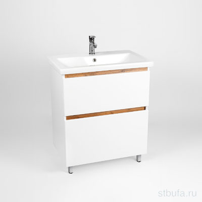Умывальник COMO 70 + Тумба  Мальта  COMO 70 2 ящика 425х655х820 VIANT